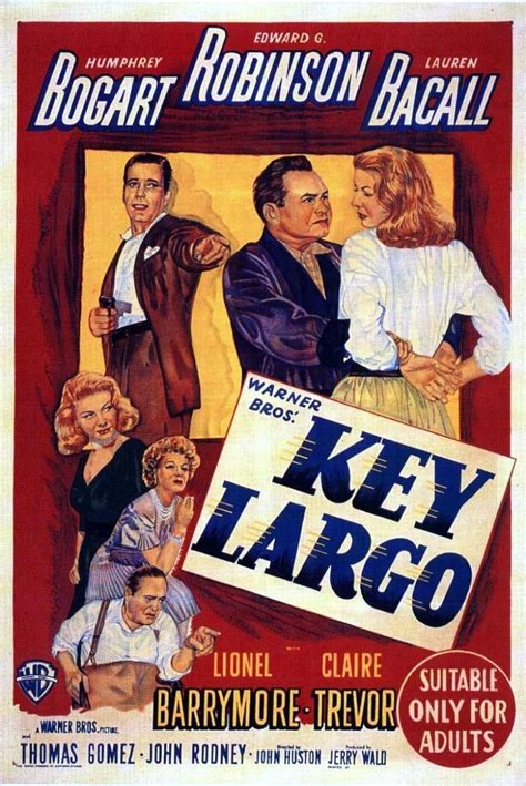 Key Largo Premiered 16 July 1948 Bogart Movies Key Largo Movie