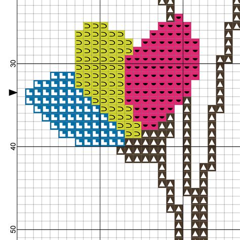 Maybe you would like to learn more about one of these? Modern Flowers Cross Stitch Pattern - Daily Cross Stitch