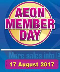 Persiaran batu nilam 1, bandar bukit tinggi 2, 41200 klang, selangor, malaysia. AEON Member Day @ AEON Bukit Tinggi & AEON Quill City Mall ...