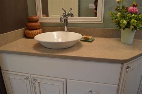 View our huge online inventory of countertop remnants and leftover pieces of granite, marble, quartz, soapstone, quartzite, and stone. Quartz top by Caesarstone "Shitake" is calming for double ...
