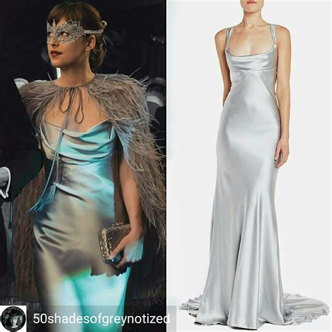Anastasia Steele Silver Dress Dresses Images