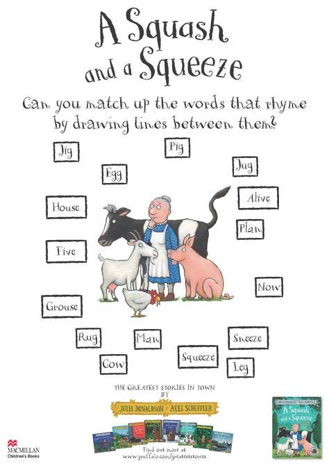 Pin By Maribous On Julia Donaldson A Squash A Squeeze English