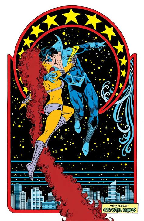 Finally They Kissed Starfire Comics Nightwing And Starfire Best Comic