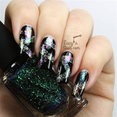 Multichrome Flakie Madness Nails With Tutorial Beauty Nails Hair