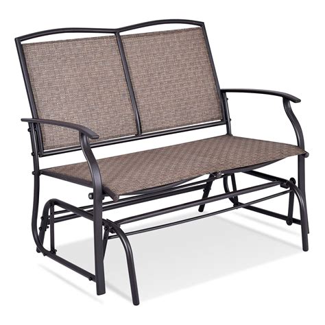 Buy Giantex Patio Glider Benches For Outside Swing Glider Chair With