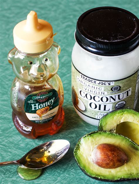 Organic coconut oil 1 tbsp. Amanda k. by the Bay: Coconut Oil, Avocado & Honey Hair Mask