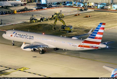 N933am American Airlines Airbus A321 231wl Photo By Misael Ocasio