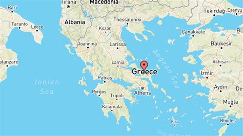 Mappa Grecia Europa Occidentale Interattiva E Cartina Geografica