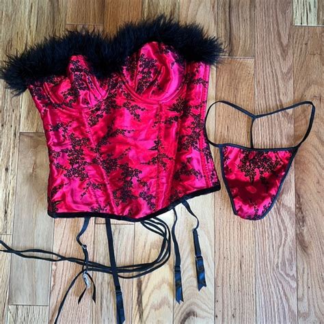 Frederick S Of Hollywood Intimates And Sleepwear Fredericks Of Hollywood Corset Set Poshmark