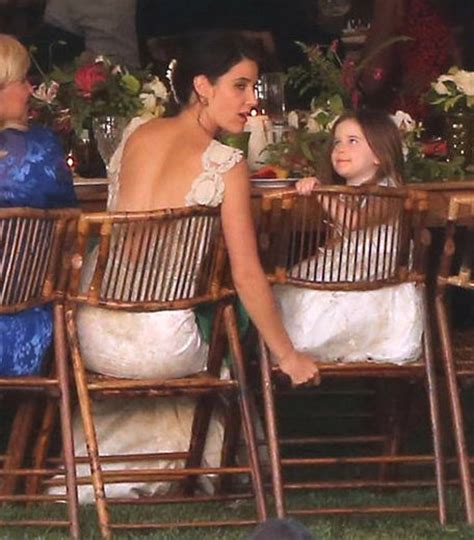 cobie smulders and her daughter shaelyn cado killam at cobie s wedding beautiful cobie
