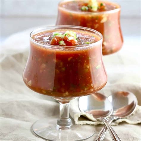 Chilled Watermelon Gazpacho Soup Recipe Gritsandpinecones Com