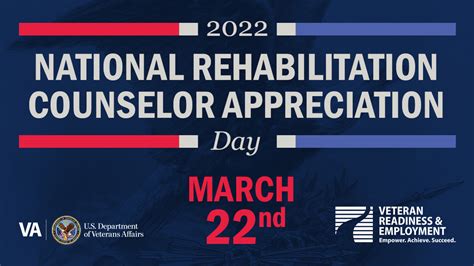 Today We Celebrate Rehabilitation Counselors Across The Nation