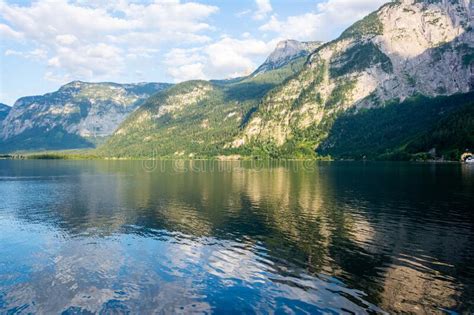 Hallstatter See Lake In Austria Stock Image Image Of Central Nature