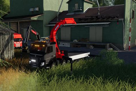 Volvo Fmx 2013 Crane V20 Ls 2019 Farming Simulator 2022 Mod Ls 2022