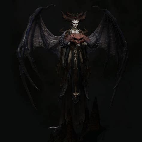 Artstation Lilith Diablo Fan Art Fang Yang Lilith Diablo Fan