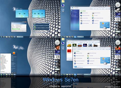 Windows Se En With Superbar By Sagorpirbd On DeviantArt