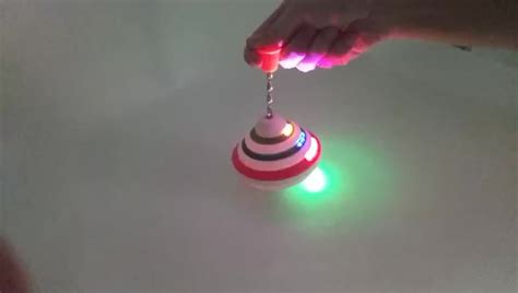 Funny Plastic Led Spinning Top Toy With Light And Music Buy Spinning