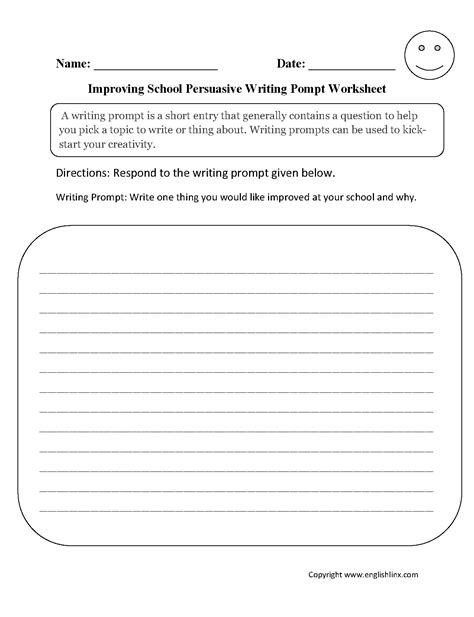 5th Grade Essay Writing Worksheets Thekidsworksheet