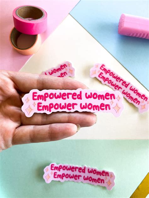 Excited To Share This Item From My Etsy Shop Empowered Women Sticker