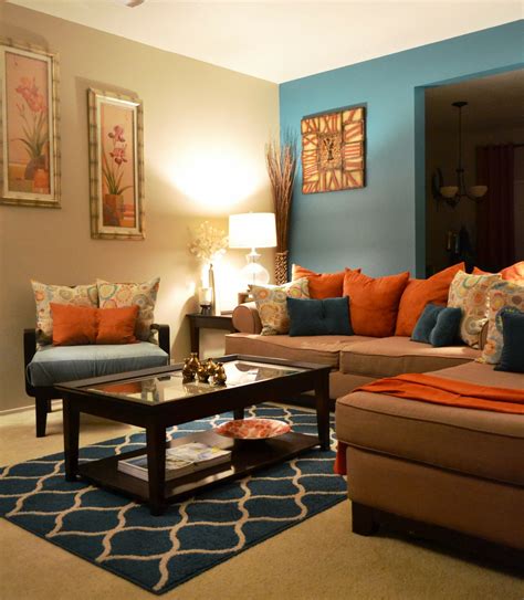 10 Orange And Grey Living Room Decor Home Design