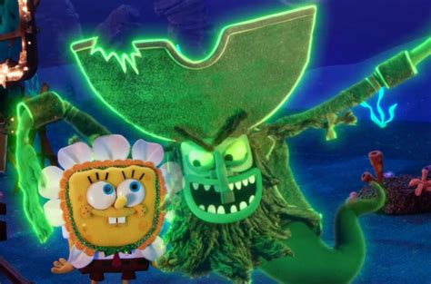 First Clip From This Years Spongebob Halloween Special Bloody