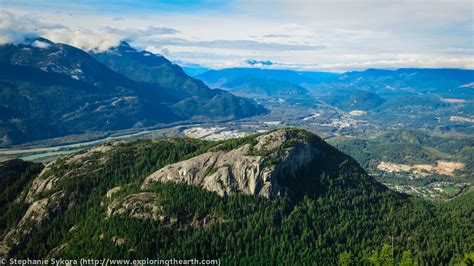 The Massive Chief Rock Of Squamish British Columbia Canada