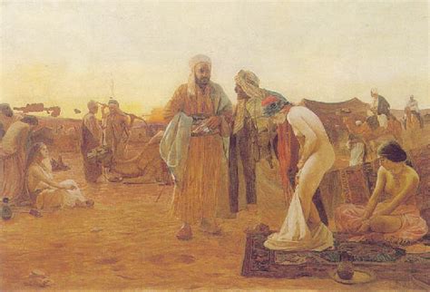 A Slave Market In The Desert By Otto Pilny On Artnet