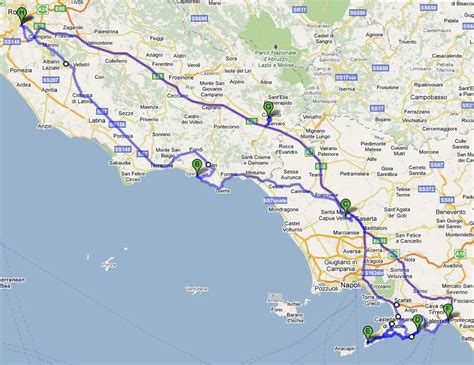 Amalfi Wkd Map 