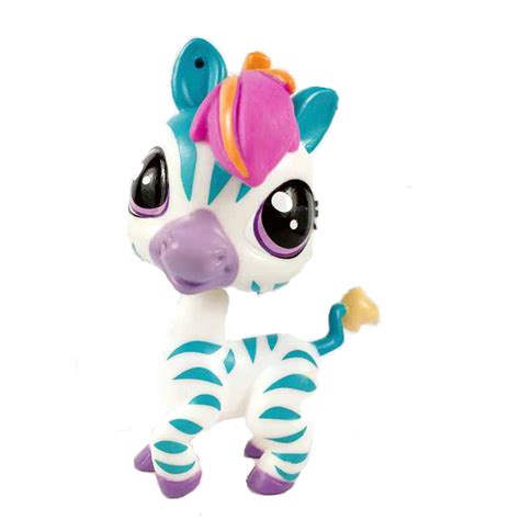 Lps Littlest Pet Shop Zebra Zinnia Gardner 3846 Special Edition Hasbro