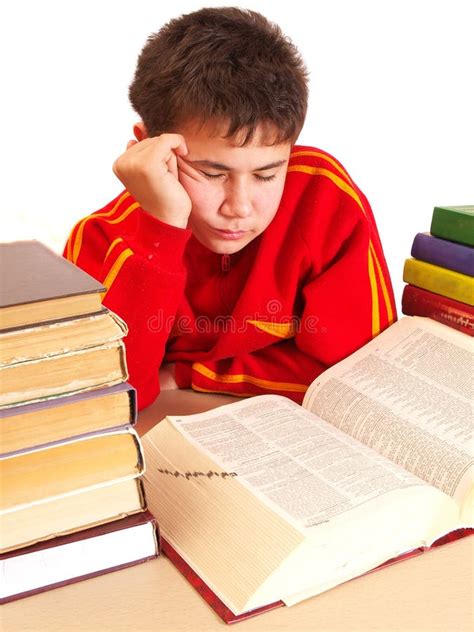 Boy With Books Picture Image 8240543