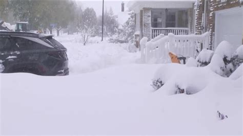 Dangerous Lake Effect Snow Paralyzes Parts Of New York State