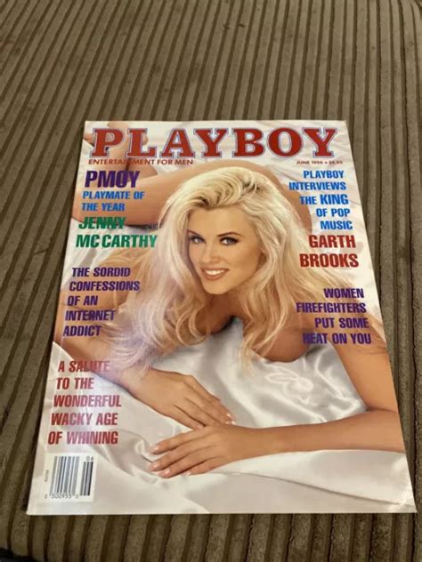 Playboy Magazine June Jenny Mccarthy Garth Brooks Michael Jackson