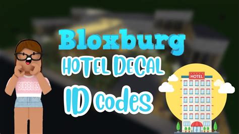 Roblox Bloxburg Hotel Room Decal Code Codes For My Xxx Hot Girl
