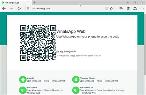 Messenger for whatsapp web is a free whatsapp chat app, open 2 whatsapp messenger account with whatscan tool in your phone and tablette device to start your chat with friends and familly. How To Use WhatsApp Web On Microsoft Edge Right Now