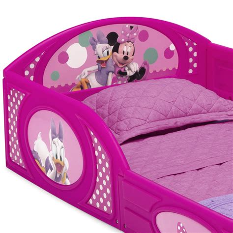 Disney Minnie Mouse Plastic Sleep And Play Toddler Bed By Delta