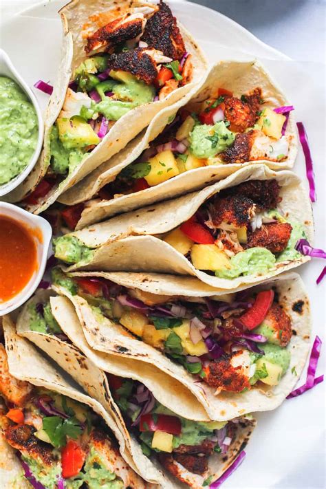 Maybe you would like to learn more about one of these? Blackened Fish Tacos with Cilantro Avocado Sauce- Ministry ...