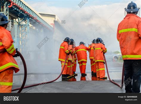 Firefighters Training Image And Photo Free Trial Bigstock