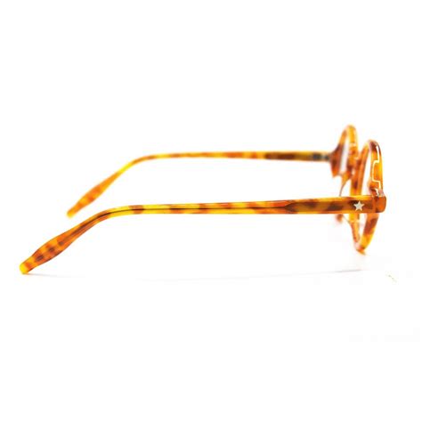 vintage small round 40mm tortoise eyeglass frames full rim acetate rx glasses grandado