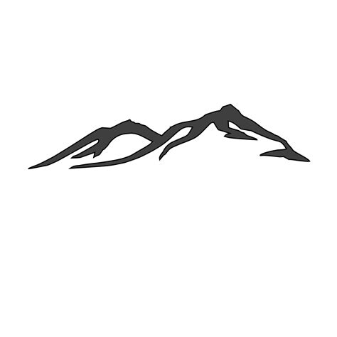 Free 149 Mountain Svg Outline Svg Png Eps Dxf File