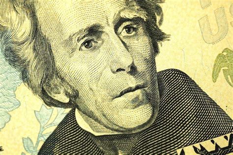 Premium Photo Close Up Of Andrew Jackson On Twenty Dollar Bills