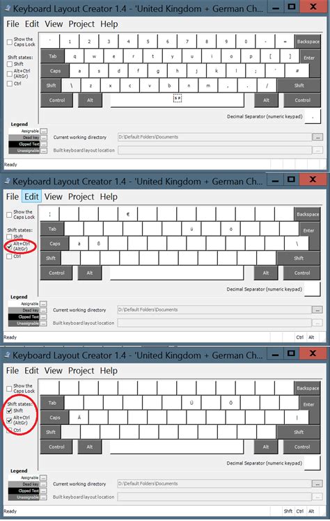 The keyboard layout is english us everywhere except for the command line where it works in english uk. How to build a custom Windows keyboard layout: Easy access to foreign characters, without ...