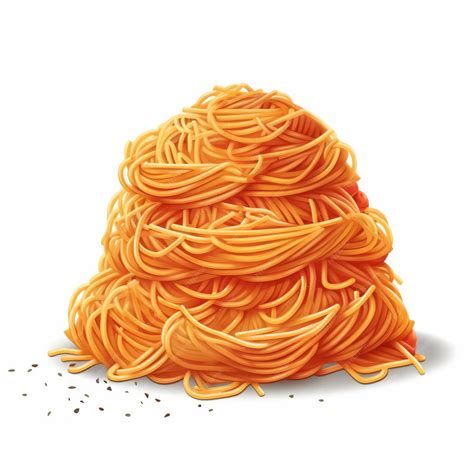 Premium Ai Image Realistic Vector Illustration Of Spaghetti Piles