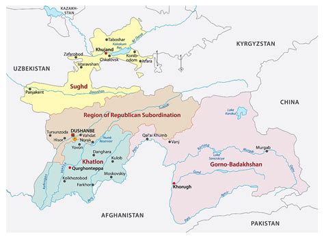 Tajikistan Maps And Facts World Atlas