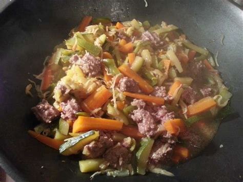 Recettes de Steak Haché et Légumes