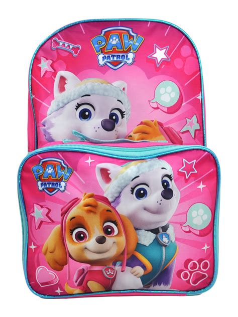 Nickelodeon Girls Paw Patrol Happy Skye Everest Backpack 16 W