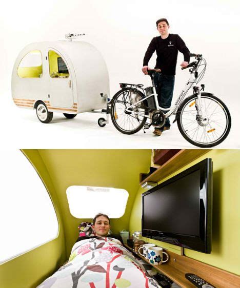 Bike Campers 12 Mini Mobile Homes For Nomadic Cyclists Mini Camper