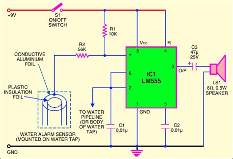 Each sensors float is suspended from above using an aluminium rod. Circuit-Zone.com - Electronic Projects, Electronic ...