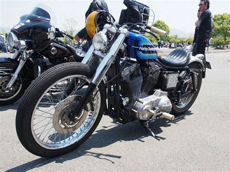 The early 883 and 1100 evos are still great value hogs. Pin by Brad Waller on chop chop! | Harley bobber, Harley ...
