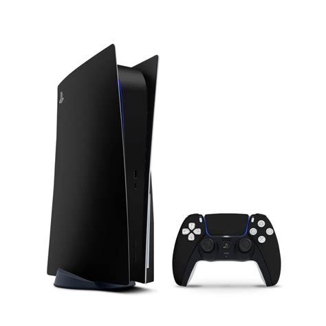 In comparison to its predecessor ps4, playstation 5 has a clean, crisp and snappy interface. Infinite Matte Black PS5 Console Skin Bundle | Customize ...