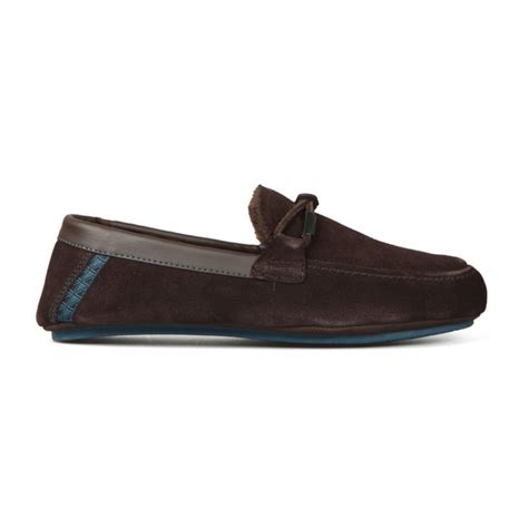 Ted Baker Valcent Suede Slippers Masdings
